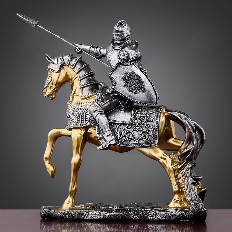 Home Decor Sculpture Knight Br - Home Decor Medieval reseña y precio