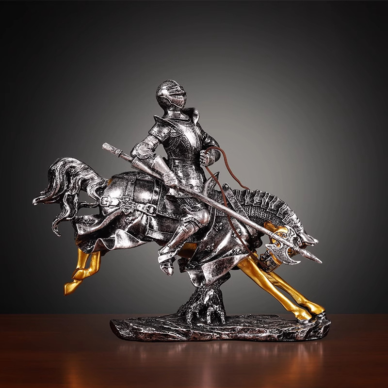 Home Decor Sculpture Knight Br - Home Decor Medieval reseña y precio