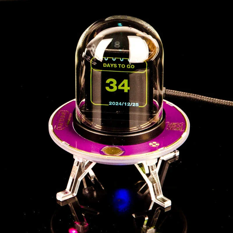 Multi Functional WiFi UFO Cloc - Home Decor Exchange reseña y precio