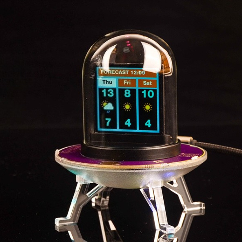 Multi Functional WiFi UFO Cloc - Home Decor Exchange reseña y precio