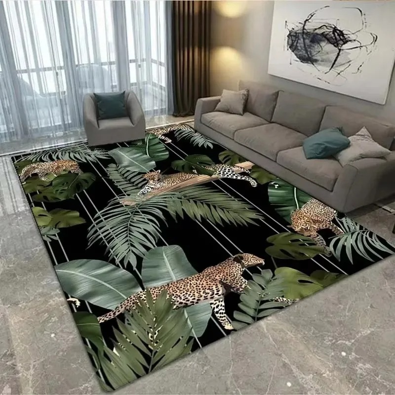 Golden Leopard Design Living R - Home Decor Ig reseña y precio