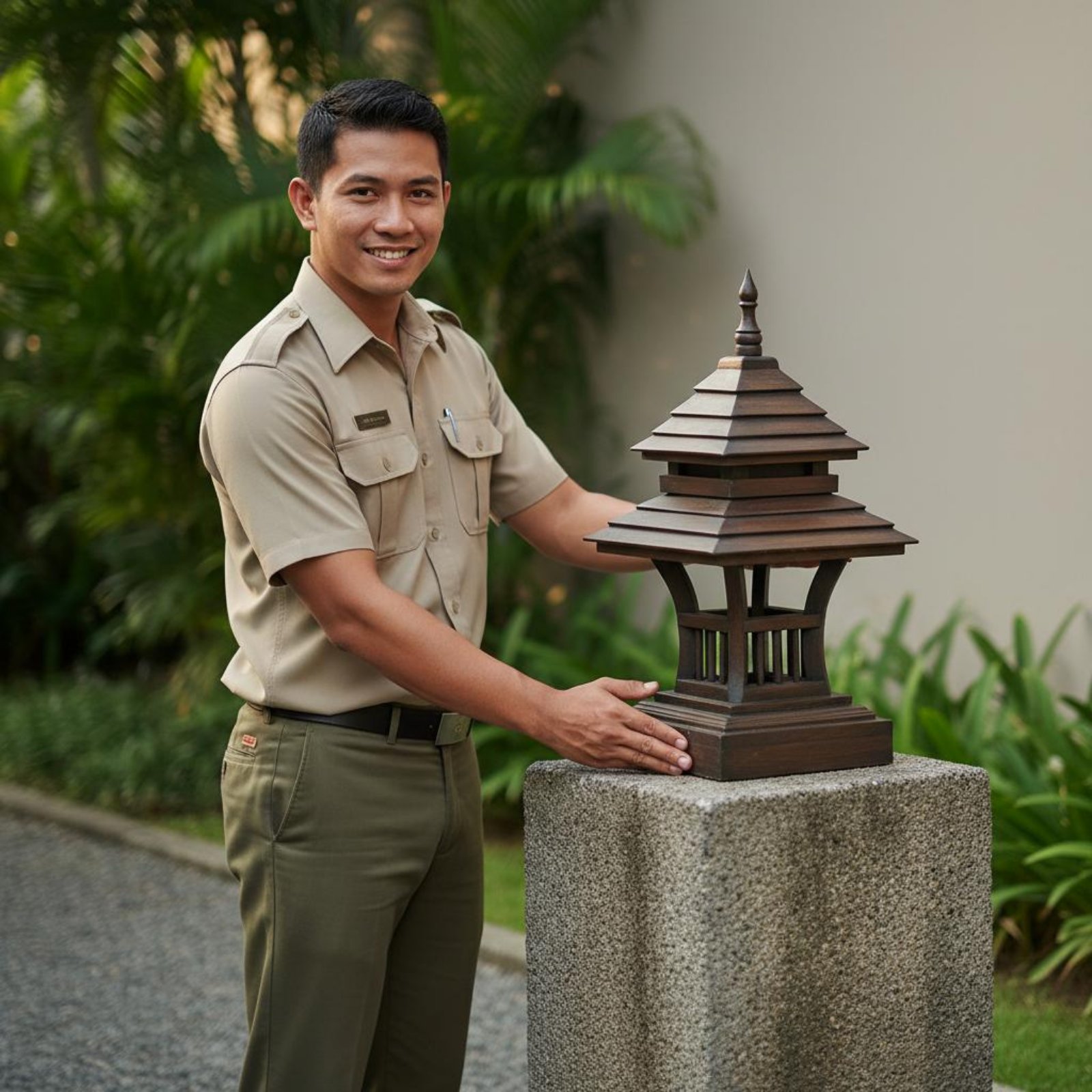 Thai Design Wood Lamp Decorati - Home Decor Design reseña y precio