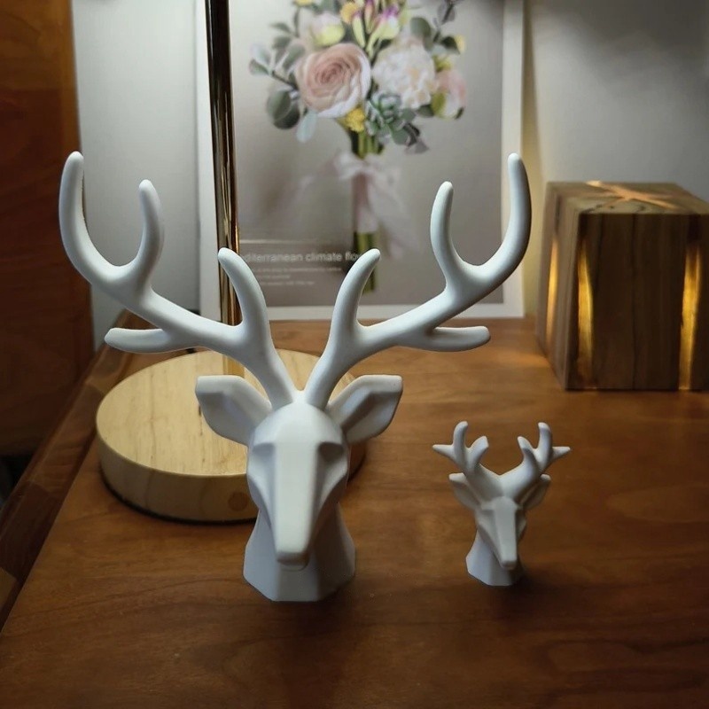2 Pieces of Deer Antlers Ornam - Home Decor Handicraft reseña y precio