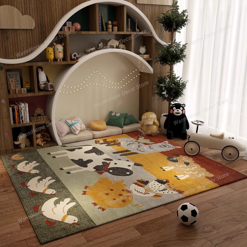Cute Cartoon Farm Animals Livi - Home Decor Ig reseña y precio