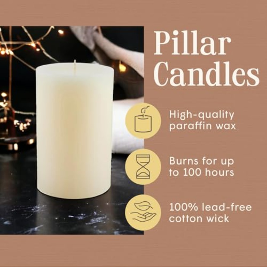 Dripless Vanilla Scented Ivory - Home Decor Essentials reseña y precio