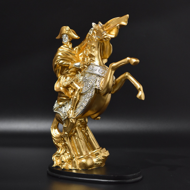 Knight Napoleon Riding A Horse - Home Decor Medieval reseña y precio