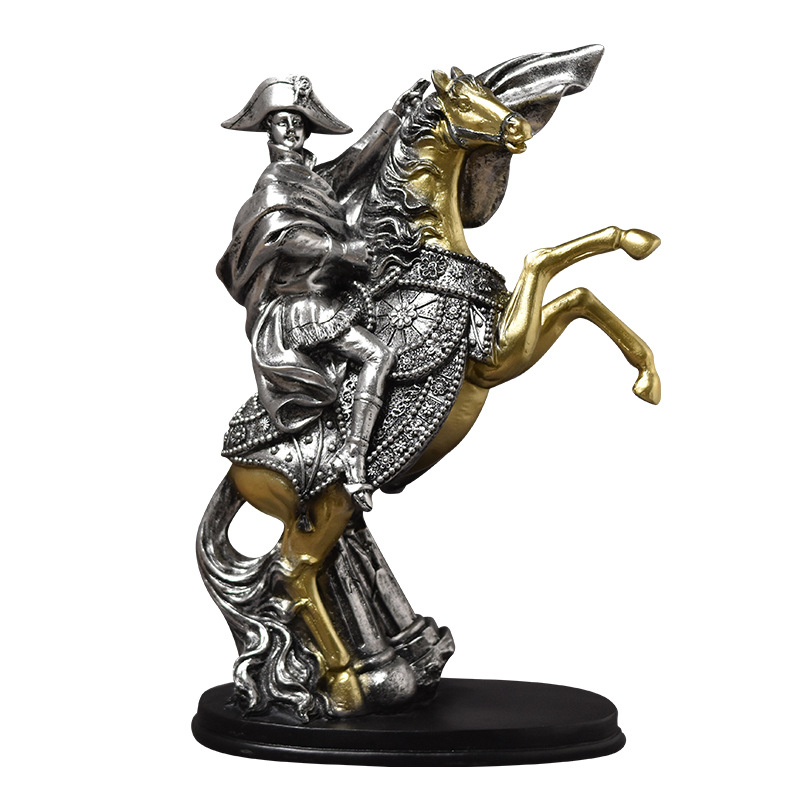 Knight Napoleon Riding A Horse - Home Decor Medieval reseña y precio