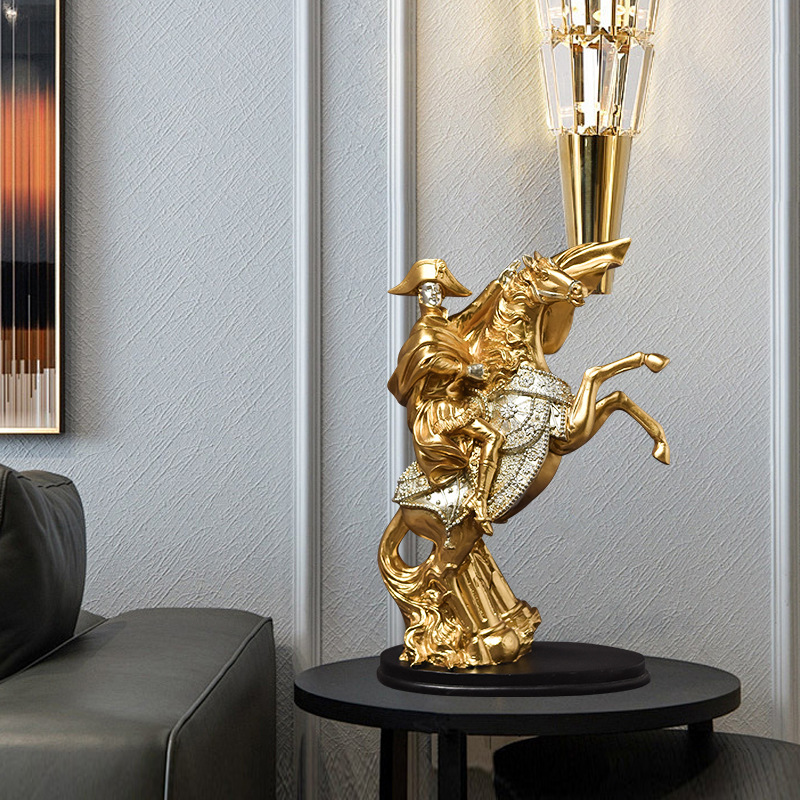 Knight Napoleon Riding A Horse - Home Decor Medieval reseña y precio