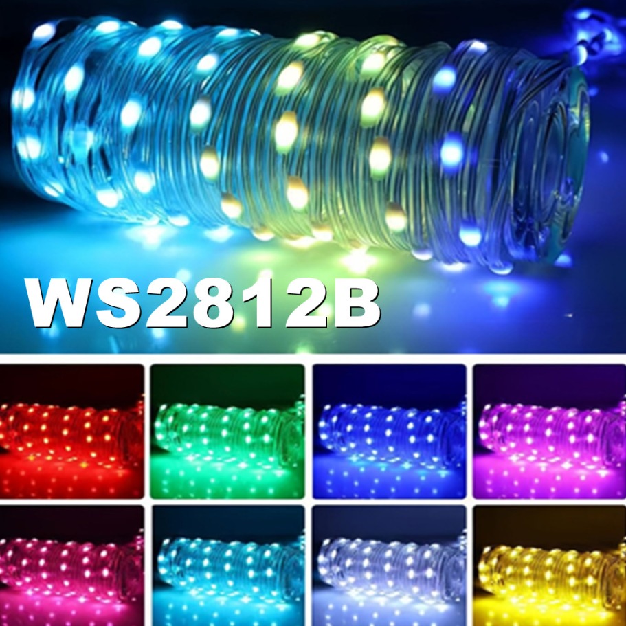 WS2812B LED Light String Smart - Home Decor Garland reseña y precio