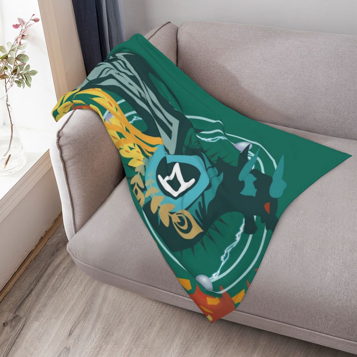 FFXIV Summoner Job Mat Throw B - Home Decor Jobs reseña y precio