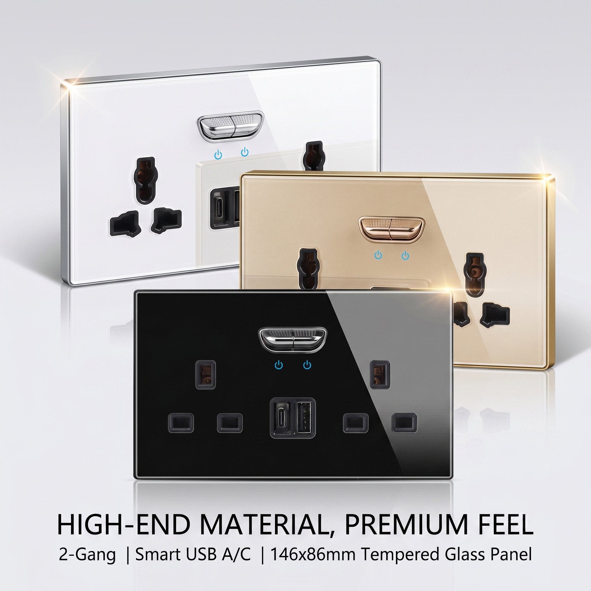 Luxury Tempered Glass UK UN So - Home Decor Outlet reseña y precio