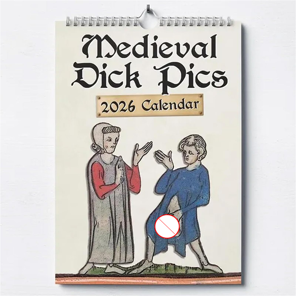 New 2026 Calendar Funny Creati - Home Decor Medieval reseña y precio