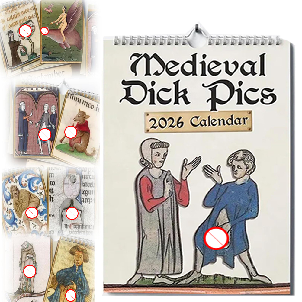 New 2026 Calendar Funny Creati - Home Decor Medieval reseña y precio