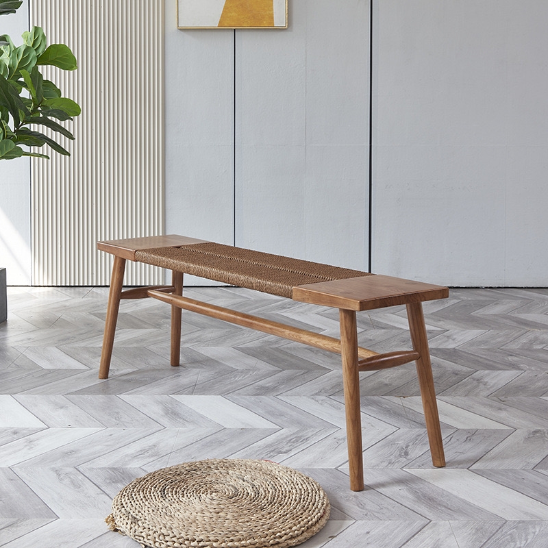 Wooden Modern Foot Stool Space - Home Decor Furniture reseña y precio