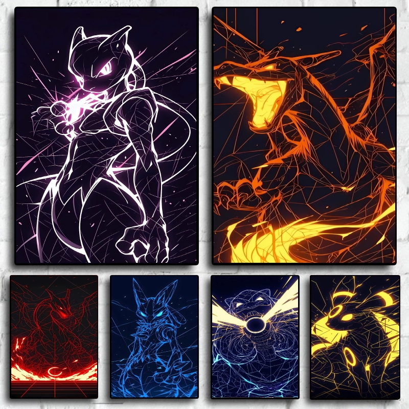 Canvas Wall Art Pokemon Chariz - Home Decor Essentials reseña y precio