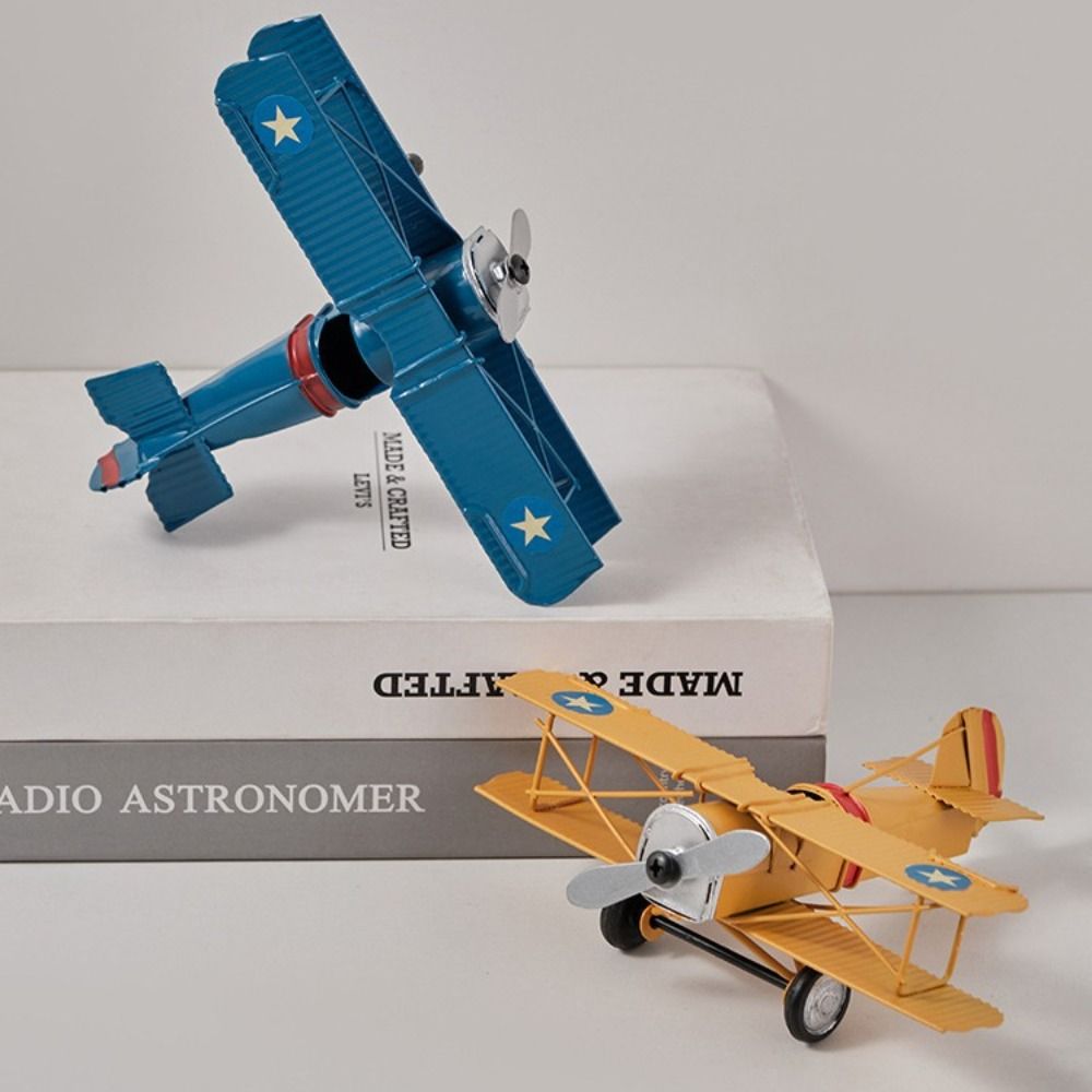 Retro Iron Vintage Airplane Mo - Home Decor Handicraft reseña y precio