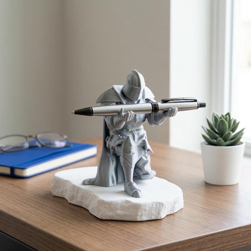 Knight Pen Holder Resin Mediev - Home Decor Medieval reseña y precio