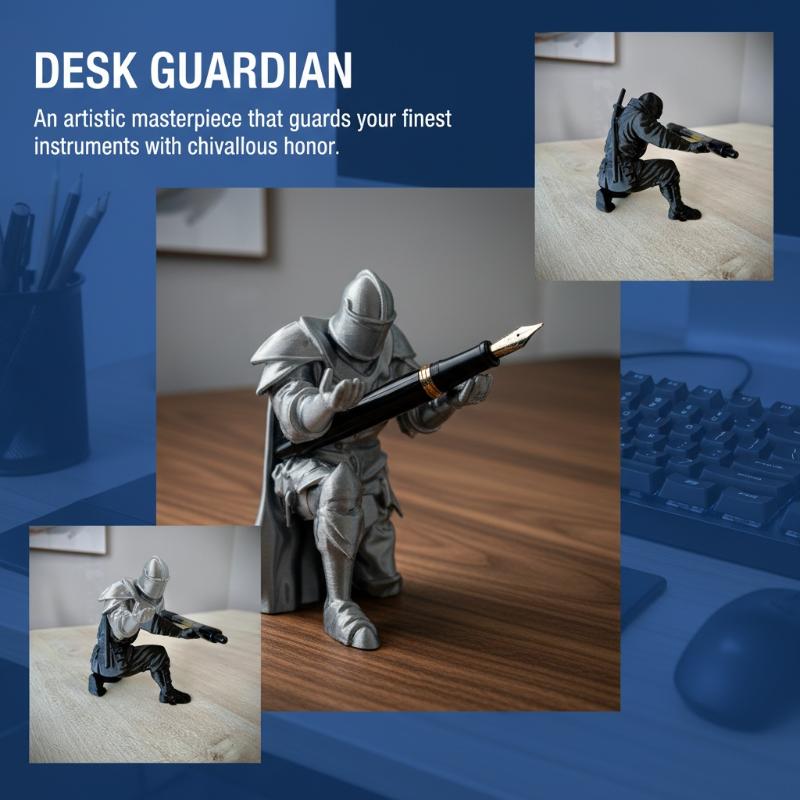 Knight Pen Holder Resin Mediev - Home Decor Medieval reseña y precio