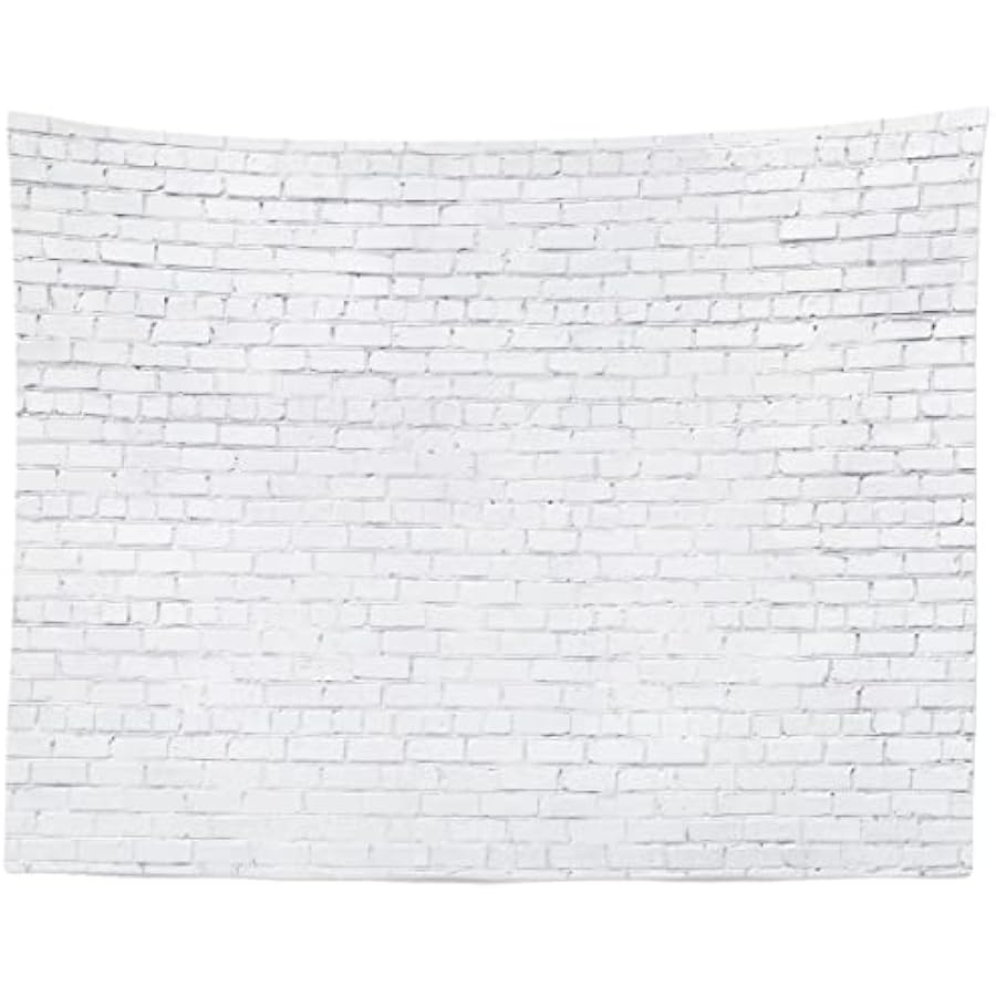 White Brick Wall Tapestry - Ki - Home Decor Pt reseña y precio