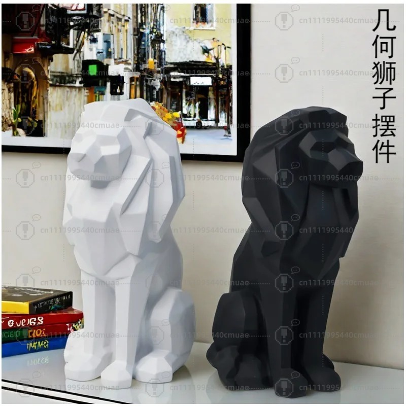 Nordic geometric lion ornament - Home Decor Handicraft reseña y precio
