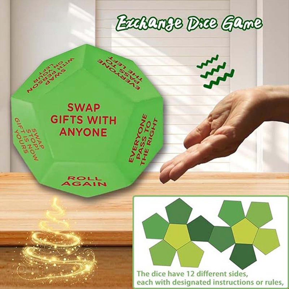 BHBL 2PCS Santa Swap Gift Exch - Home Decor Exchange reseña y precio