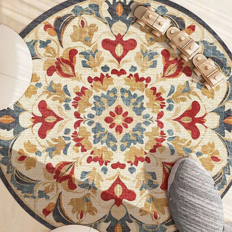Ethnic Style Mandala Round Car - Home Decor Ig reseña y precio