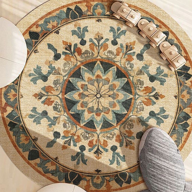 Ethnic Style Mandala Round Car - Home Decor Ig reseña y precio