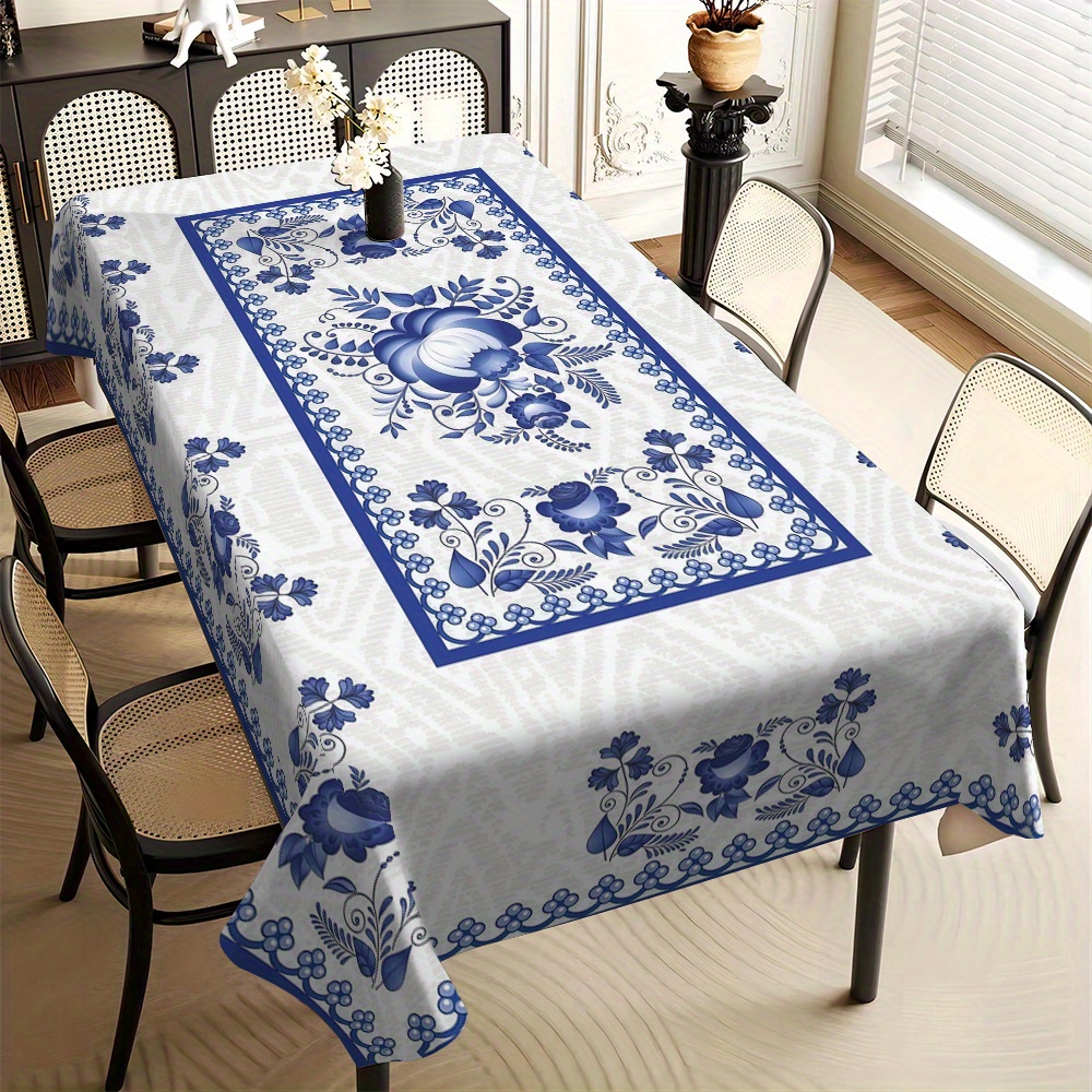 Country Style Square Tableclot - Home Decor Inspo reseña y precio