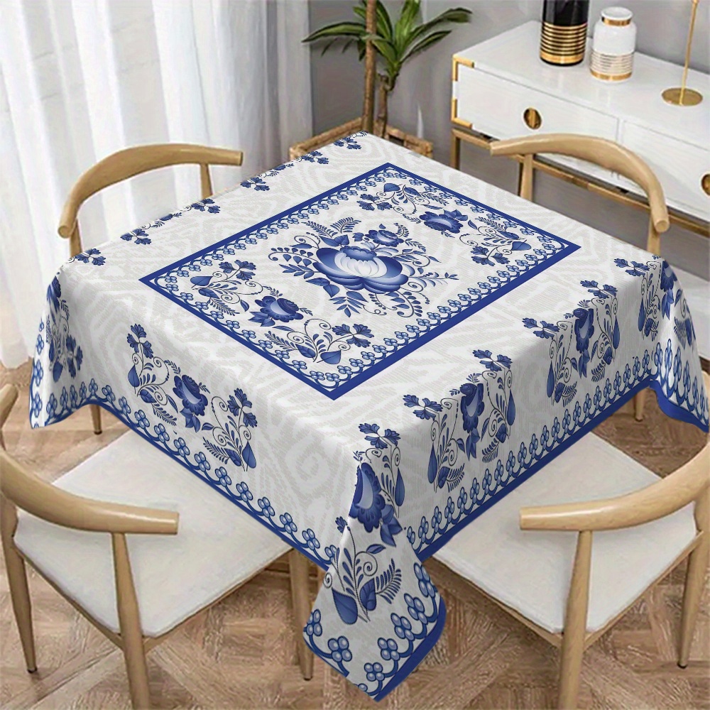 Country Style Square Tableclot - Home Decor Inspo reseña y precio