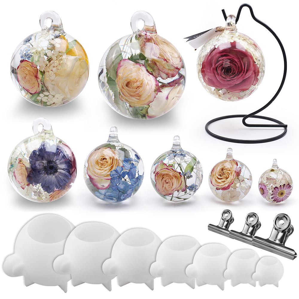 2PCS/Set Crystal Epoxy Resin B - Home Decor Handicraft reseña y precio