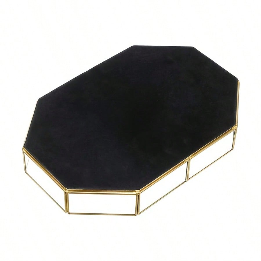Elegant Golden-Framed Glass Mi - Vanity Home Decor reseña y precio