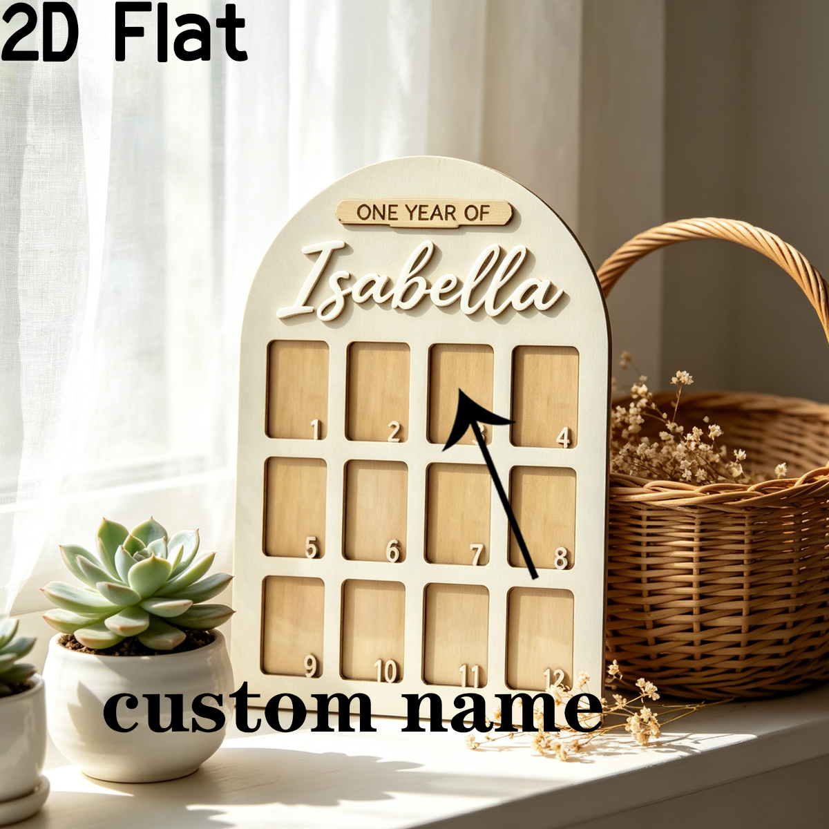 1Pc Custom Photo Record Board  - Home Decor Inspo reseña y precio