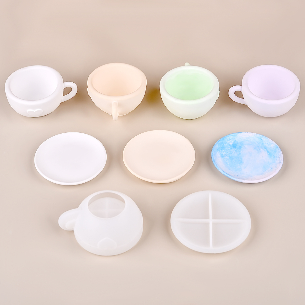 3D Tea Cup Love Silicone Mold  - Home Decor Handicraft reseña y precio