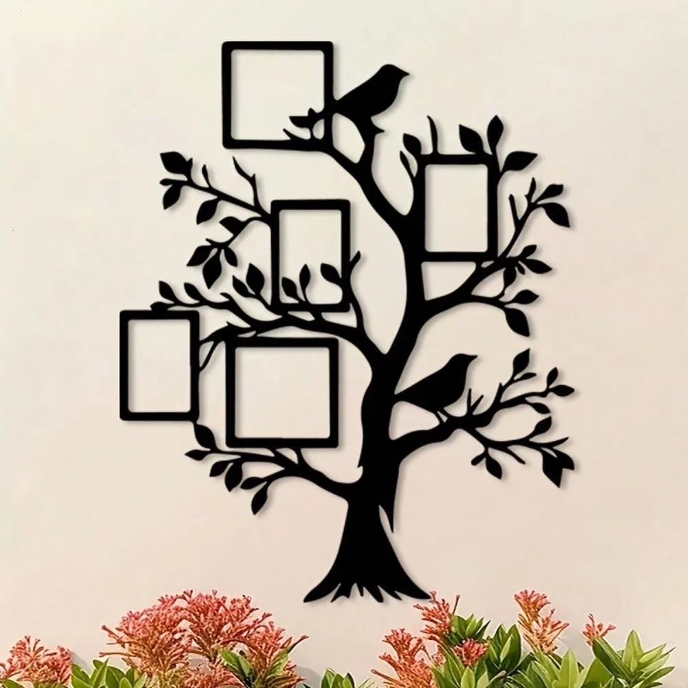 Stylish Vintage Metal Tree Wal - Home Decor Garden Ideas reseña y precio
