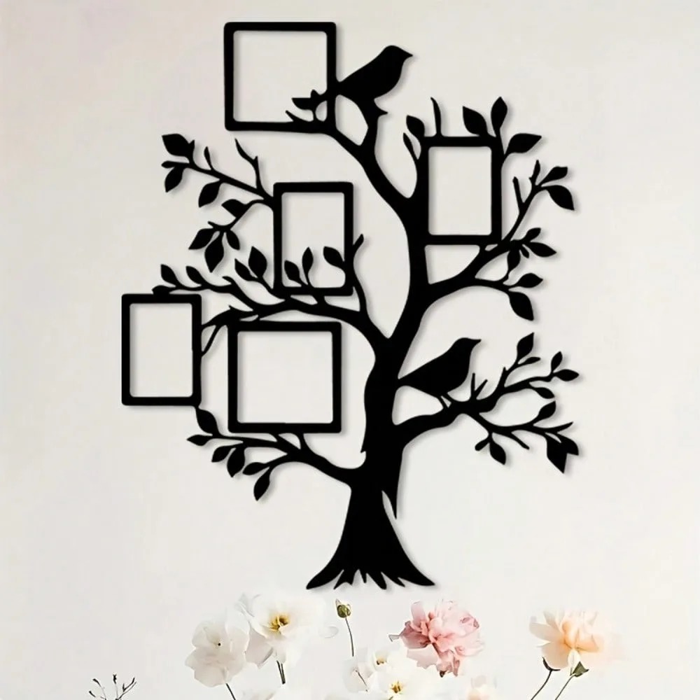 Stylish Vintage Metal Tree Wal - Home Decor Garden Ideas reseña y precio