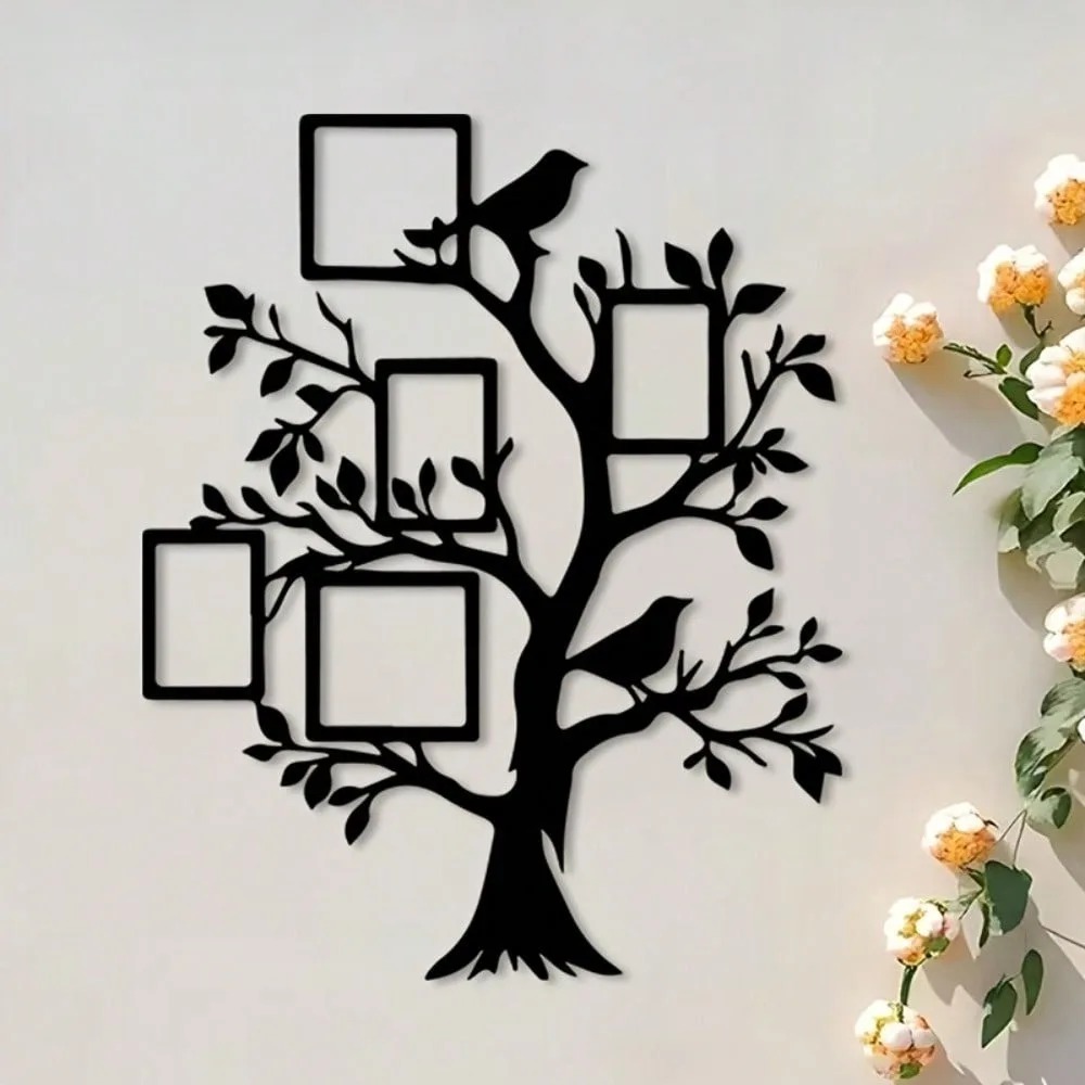 Stylish Vintage Metal Tree Wal - Home Decor Garden Ideas reseña y precio