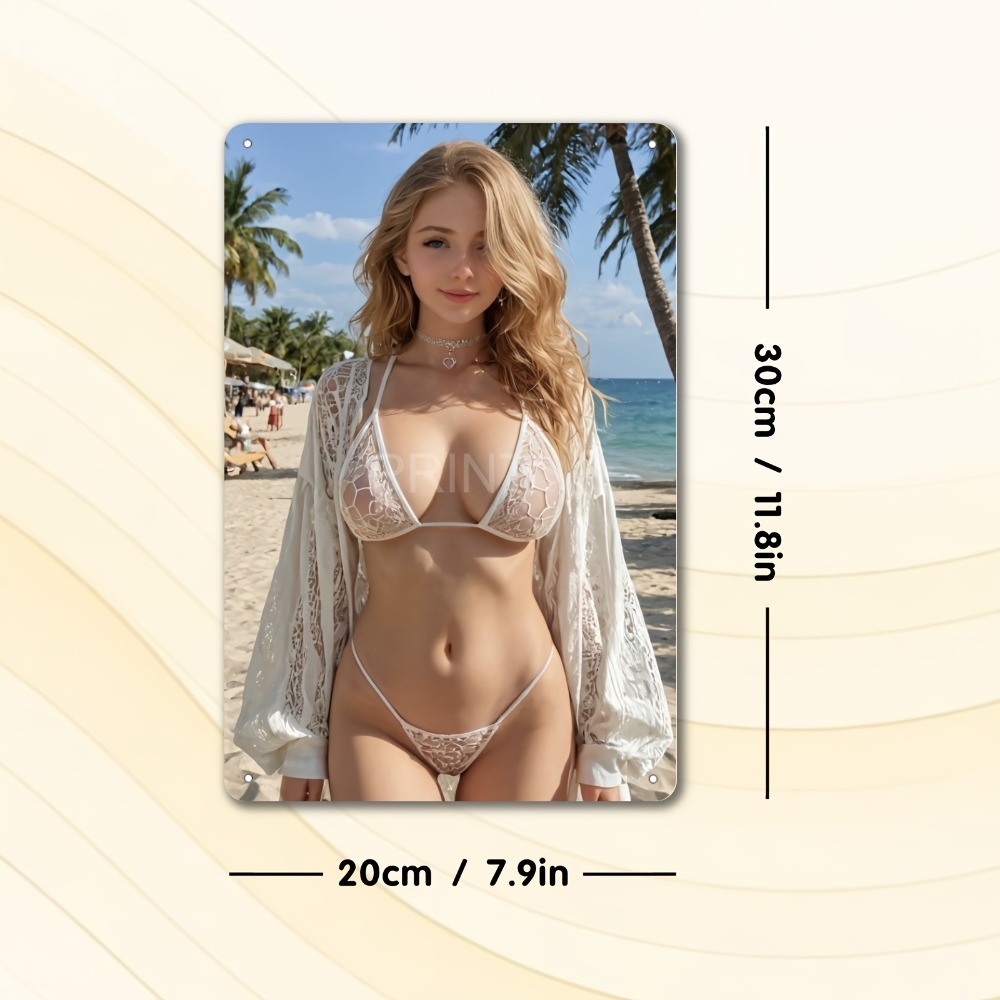 Blonde Bikini Curvy Girl Sexy  - Home Decor Kolkata reseña y precio