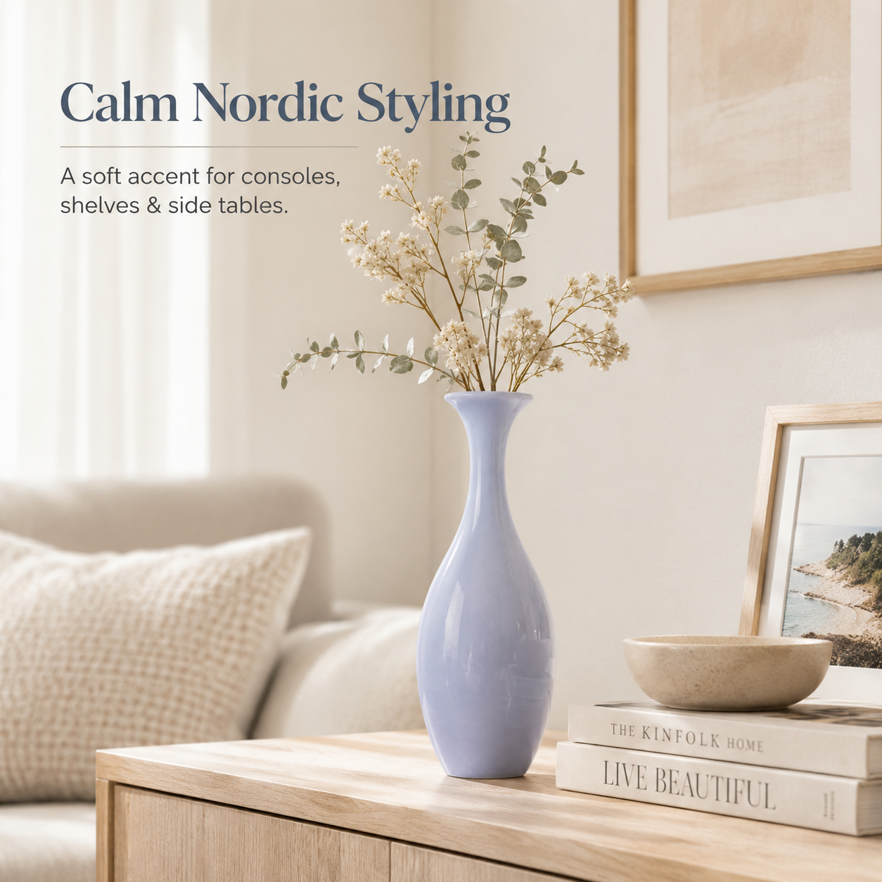 Hand-Painted Ceramic Vase Matt - Home Decor Dopamine reseña y precio