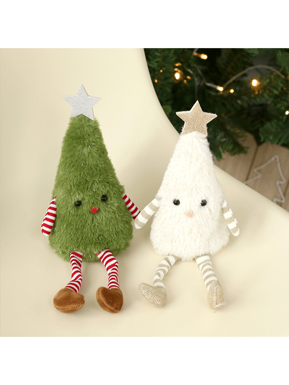 Plush Christmas Tree Doll - Cu - Home Decor Exchange reseña y precio