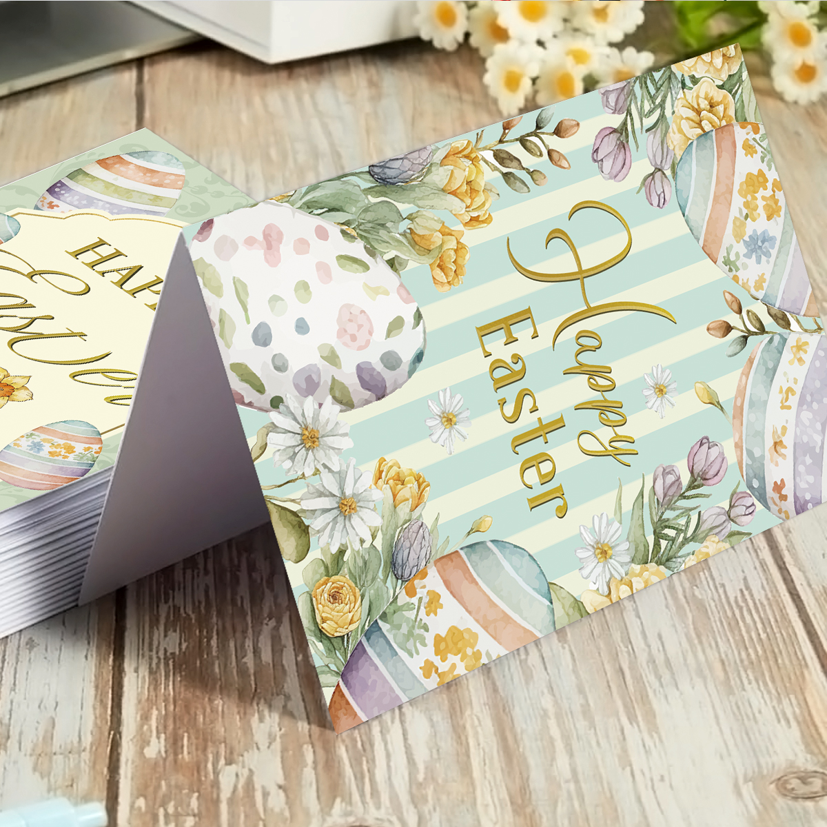 12pcs Exquisite Easter Greetin - Home Decor Exchange reseña y precio
