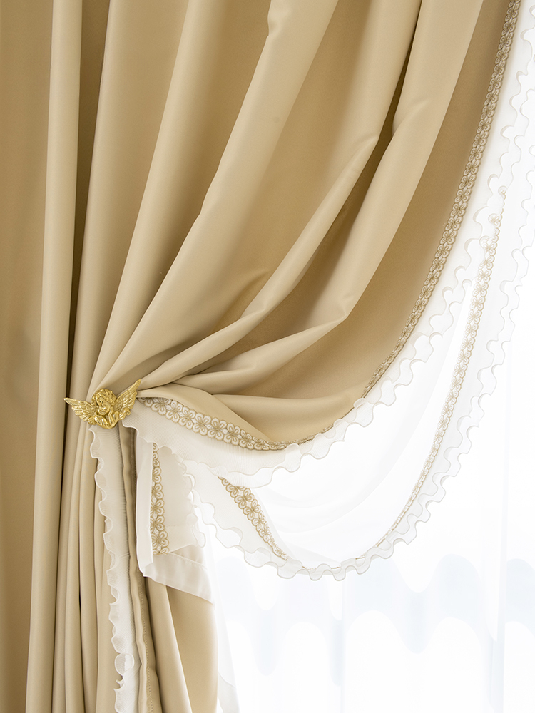 Art Cream Curtain French Luxur - Home Decor Ig reseña y precio