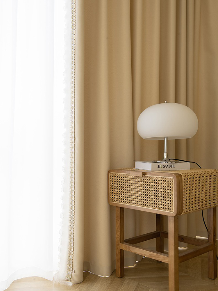 Art Cream Curtain French Luxur - Home Decor Ig reseña y precio