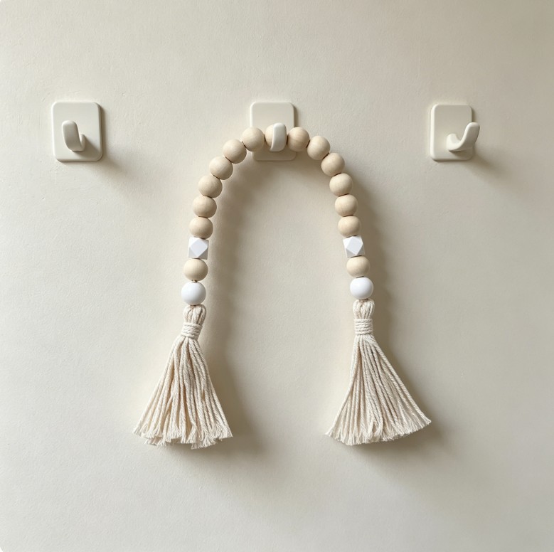 Nordic Style Tassel Beaded Han - Home Decor Garland reseña y precio