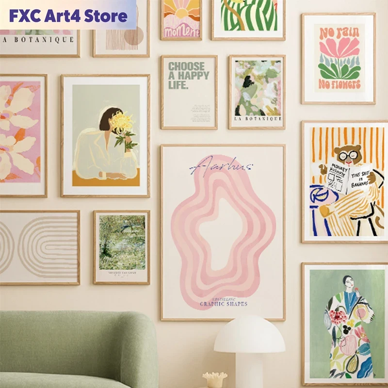 Frameless Bear Abstract Lines  - Home Decor Pt reseña y precio