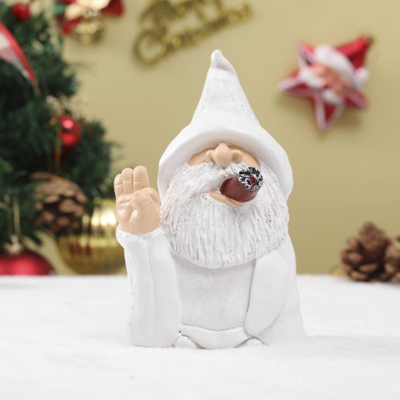 Christmas Garden Gnome Figurin - Home Decor Garden Ideas reseña y precio