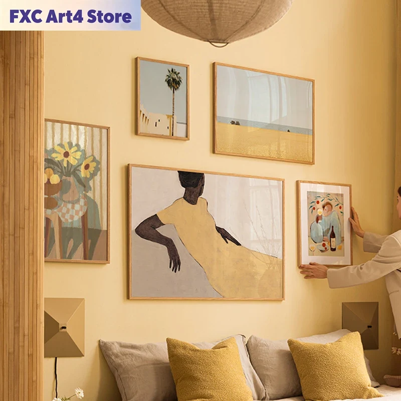 Frameless African Woman Beach  - Home Decor Pt reseña y precio