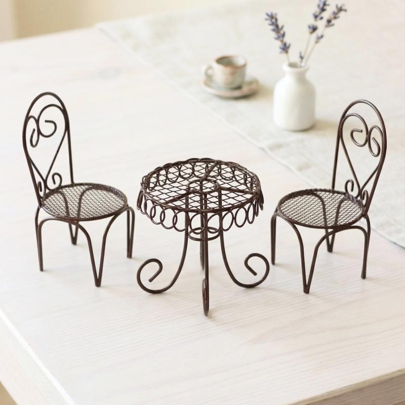 1/3Pcs Dollhouse Garden Displa - Home Decor Furniture reseña y precio