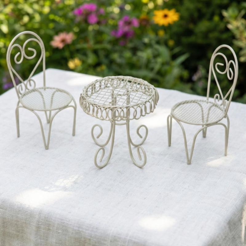 1/3Pcs Dollhouse Garden Displa - Home Decor Furniture reseña y precio