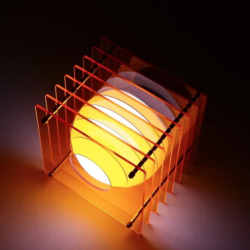 DIY Moon Lamp Acrylic Thousand - Home Decor Inspo reseña y precio