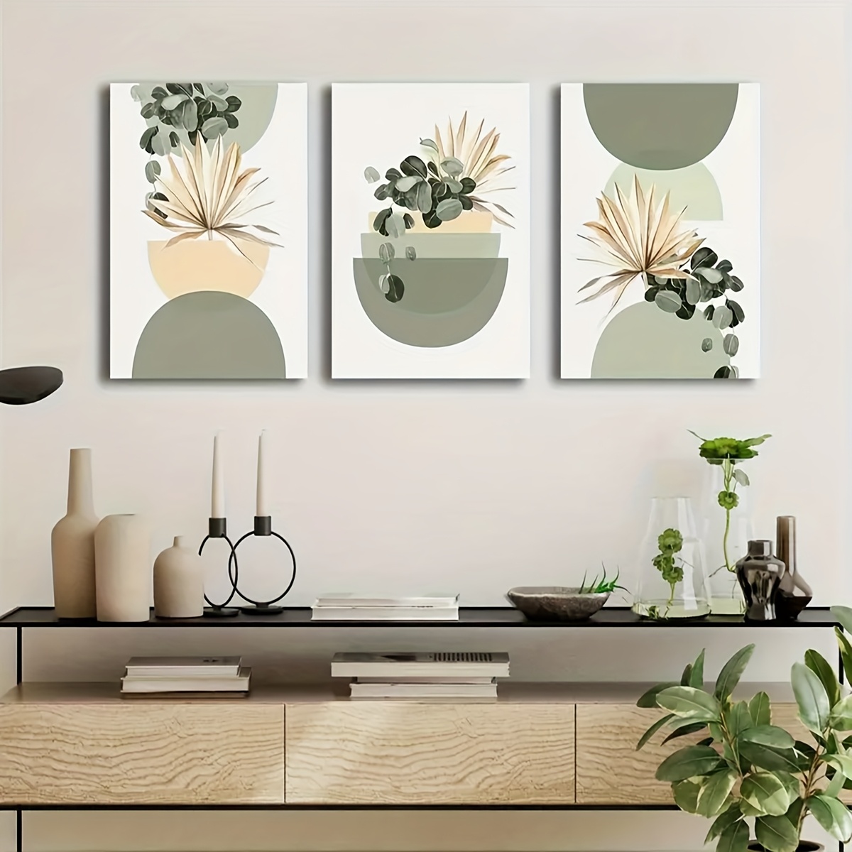 3pcs of Bohemian Style Sage Gr - Home Decor Medieval reseña y precio